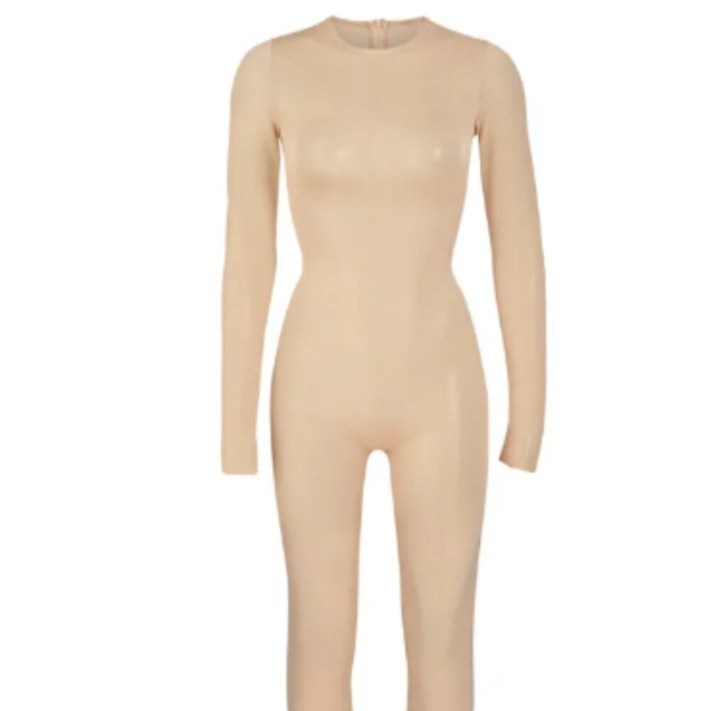 SKIMS Kim Kardashian Women's 4X Sheer Sculpt Catsuit New w/ Tags!
